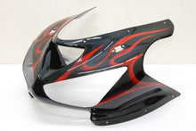 Cargar imagen en el visor de la galería, Black and Red Flame - NINJA ZX-6R 05-06 Fairing Kit
