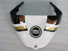 Cargar imagen en el visor de la galería, Black and White Lucky Strike - NINJA ZX-6R 05-06 Fairing Kit