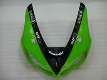 Cargar imagen en el visor de la galería, Green and Black Monster - NINJA ZX-6R 05-06 Fairing Kit