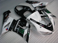 Cargar imagen en el visor de la galería, Black and White Monster - NINJA ZX-6R 05-06 Fairing Kit