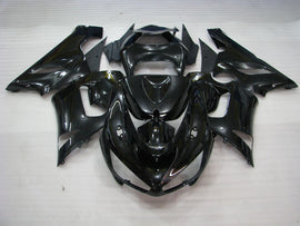 All Black No decals - NINJA ZX-6R 05-06 Fairing Kit