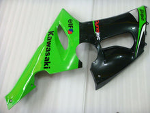 Cargar imagen en el visor de la galería, Green and Black Factory Style - NINJA ZX-6R 05-06 Fairing Kit