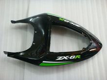 Cargar imagen en el visor de la galería, Green and Black Factory Style - NINJA ZX-6R 05-06 Fairing Kit