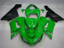Cargar imagen en el visor de la galería, Green and Matte Black Factory Style - NINJA ZX-6R 05-06 Fairing Kit