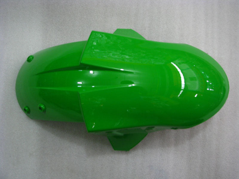 Green and Matte Black Factory Style - NINJA ZX-6R 05-06 Fairing Kit