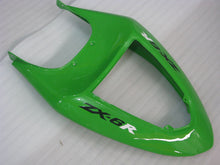 Cargar imagen en el visor de la galería, Green Matte Black Factory Style - NINJA ZX-6R 05-06 Fairing Kit
