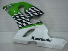Cargar imagen en el visor de la galería, Green and White Factory Style - NINJA ZX-6R 05-06 Fairing Kit
