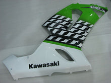 Cargar imagen en el visor de la galería, Green and White Factory Style - NINJA ZX-6R 05-06 Fairing Kit
