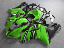 Cargar imagen en el visor de la galería, Green and Black Factory Style - NINJA ZX-6R 07-08 Fairing Kit