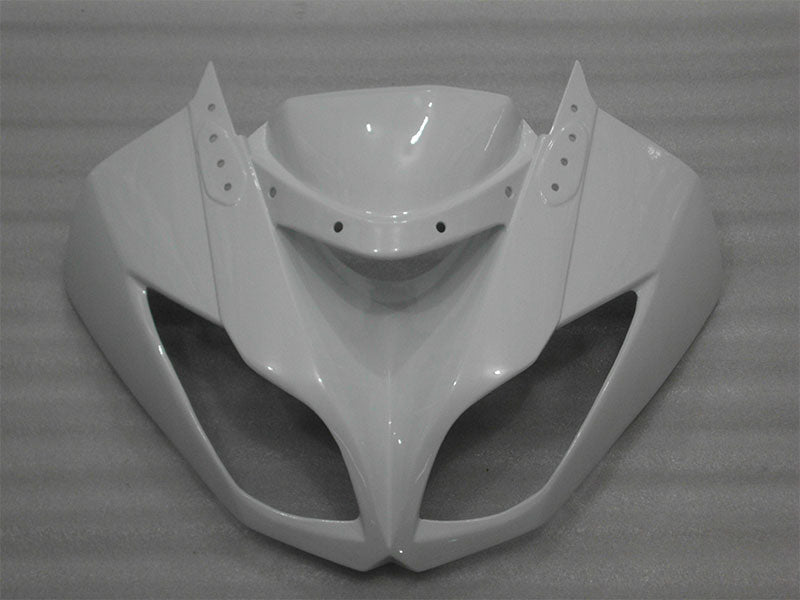 White and Matte Black Factory Style - NINJA ZX-6R 09-12 Fairing Kit