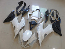 Cargar imagen en el visor de la galería, White and Black Factory Style - NINJA ZX-6R 13-18 Fairing Kit