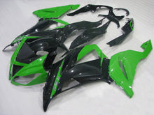 Cargar imagen en el visor de la galería, Green Black Factory Style - NINJA ZX-6R 13-18 Fairing Kit