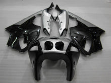 Cargar imagen en el visor de la galería, Silver and Black Factory Style - NINJA ZX-7R 96-03 Fairing Kit