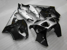Cargar imagen en el visor de la galería, Silver and Black Factory Style - NINJA ZX-7R 96-03 Fairing Kit