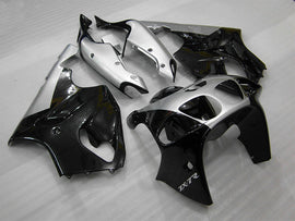 Silver and Black Factory Style - NINJA ZX-7R 96-03 Fairing Kit