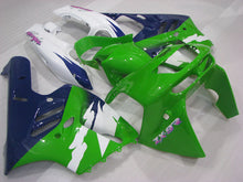 Cargar imagen en el visor de la galería, Green and White Blue Factory Style - NINJA ZX-9R 94-97 Fairing Kit