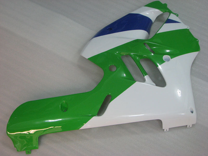 Green White and Blue Factory Style - NINJA ZX-9R 94-97 Fairing Kit