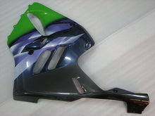 Cargar imagen en el visor de la galería, Green and Black Blue Factory Style - NINJA ZX-9R 94-97 Fairing Kit