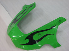 Cargar imagen en el visor de la galería, Green with Black Flame - NINJA ZX-9R 98-99 Fairing Kit