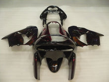 Cargar imagen en el visor de la galería, Black and Red Flame - NINJA ZX-9R 98-99 Fairing Kit