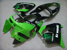 Cargar imagen en el visor de la galería, Green and Black Monster - NINJA ZX-9R 98-99 Fairing Kit