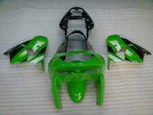 Cargar imagen en el visor de la galería, Green and Black White Factory Style - NINJA ZX-9R 98-99 Fairing Kit