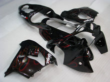 Cargar imagen en el visor de la galería, Black Red Flame - NINJA ZX-9R 00-01 Fairing Kit