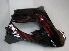 Cargar imagen en el visor de la galería, Black Red Flame - NINJA ZX-9R 00-01 Fairing Kit