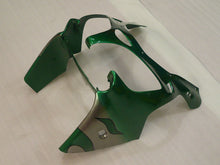 Cargar imagen en el visor de la galería, Silver and Green Flame - NINJA ZX-9R 00-01 Fairing Kit