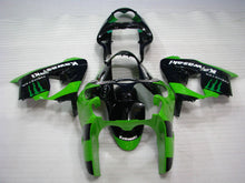 Cargar imagen en el visor de la galería, Green and Black Monster - NINJA ZX-9R 00-01 Fairing Kit