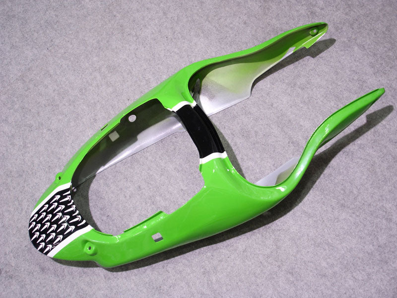 Green and Black White Nakano - NINJA ZX-9R 00-01 Fairing Kit