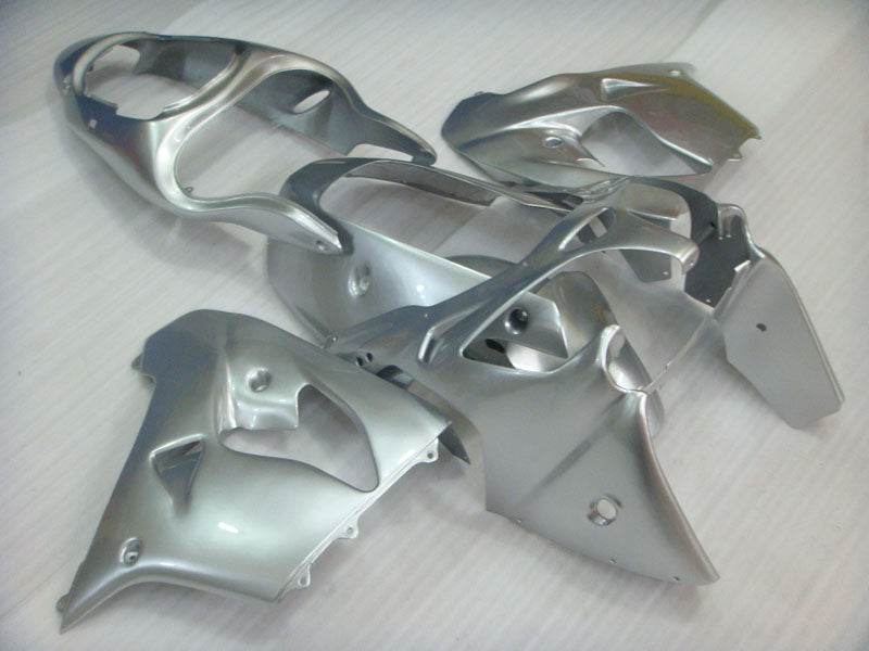 Silver No decals - NINJA ZX-9R 00-01 Fairing Kit
