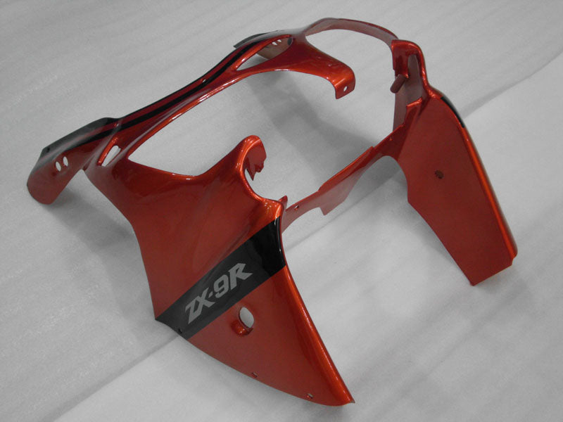 Orange and Black Factory Style - NINJA ZX-9R 00-01 Fairing Kit