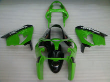 Cargar imagen en el visor de la galería, Green and Black with Number 14 Factory Style - NINJA ZX-9R 00-01 Fairing Kit