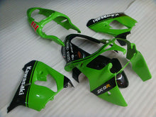 Cargar imagen en el visor de la galería, Green and Black with Number 14 Factory Style - NINJA ZX-9R 00-01 Fairing Kit