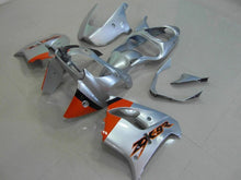 Cargar imagen en el visor de la galería, Silver and Orange Factory Style - NINJA ZX-9R 00-01 Fairing Kit