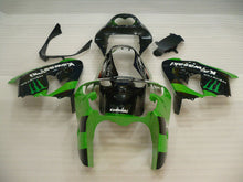 Cargar imagen en el visor de la galería, Green and Black Monster - NINJA ZX-9R 02-03 Fairing Kit