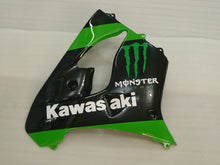 Cargar imagen en el visor de la galería, Green and Black Monster - NINJA ZX-9R 02-03 Fairing Kit