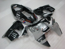 Cargar imagen en el visor de la galería, Black and Silver Monster - NINJA ZX-9R 02-03 Fairing Kit