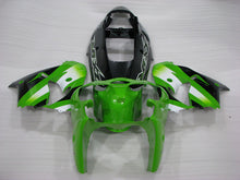 Cargar imagen en el visor de la galería, Green and Black Factory Style - NINJA ZX-9R 02-03 Fairing Kit
