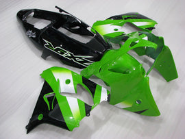 Green and Black Factory Style - NINJA ZX-9R 02-03 Fairing Kit