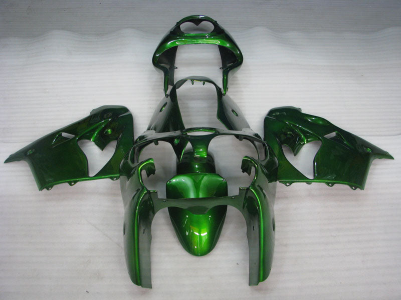 Glossy Green No decals - NINJA ZX-9R 00-01 Fairing Kit