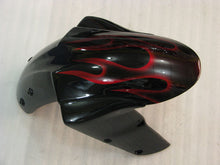 Cargar imagen en el visor de la galería, Black and Red Flame - NINJA ZX-10R 04-05 Fairing Kit