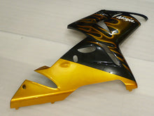 Cargar imagen en el visor de la galería, Black and Golden Flame - NINJA ZX-10R 04-05 Fairing Kit