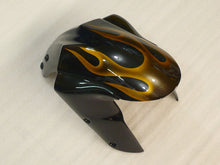 Cargar imagen en el visor de la galería, Black and Golden Flame - NINJA ZX-10R 04-05 Fairing Kit