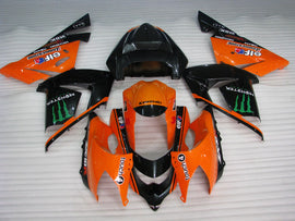 Orange and Black Monster - NINJA ZX-10R 04-05 Fairing Kit