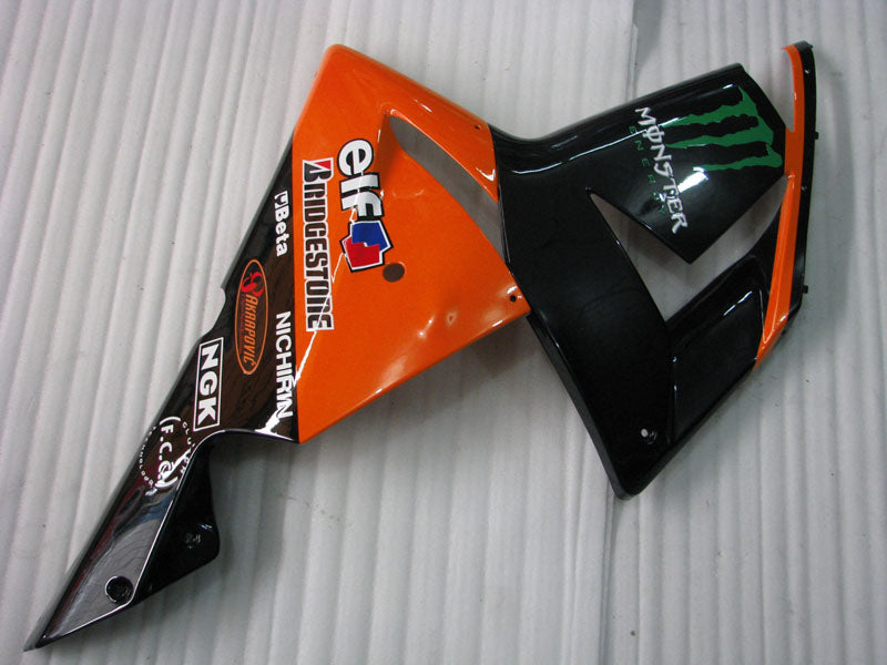 Orange and Black Monster - NINJA ZX-10R 04-05 Fairing Kit
