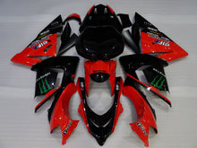 Cargar imagen en el visor de la galería, Red and Black Monster - NINJA ZX-10R 04-05 Fairing Kit