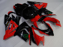 Cargar imagen en el visor de la galería, Red and Black Monster - NINJA ZX-10R 04-05 Fairing Kit