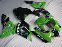 Cargar imagen en el visor de la galería, Green and Black Monster - NINJA ZX-10R 04-05 Fairing Kit